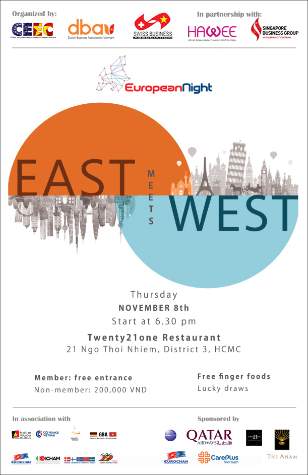 "East meets West" - European Night led by CEEC, DBAV, SBA and co ...