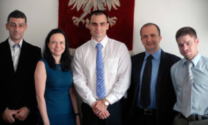 CEEC's Executive Committee Invited By The Ambassador To Visit The Embassy Of The Republic Of Poland